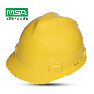 梅思安ABS安全帽 可印刷防砸工程帽
