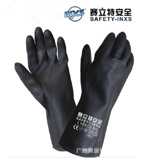 赛立特L18510氯丁橡胶强酸碱防化手套