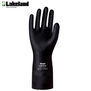 雷克兰ec30f黑色氯丁橡胶手套