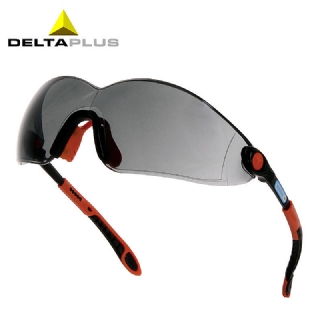 代尔塔可调式PC防护眼镜 好用黑色防强光眼镜