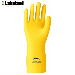 雷克兰ER18F黄色天然橡胶手套