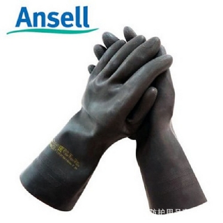 安思尔87-950氯丁橡胶防化手套