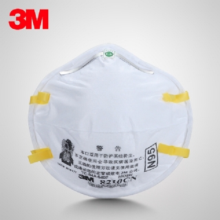 3M8210防尘口罩 N95标准雾霾PM2.5防护口罩