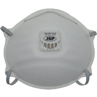 洁适比CH-122V防尘滤棉口罩 杯型带呼吸阀防护口罩