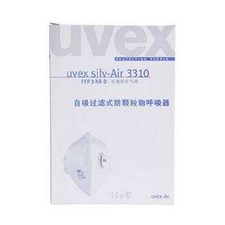 UVEX优唯斯3310防雾霾 PM2.5工业防透气防尘口罩