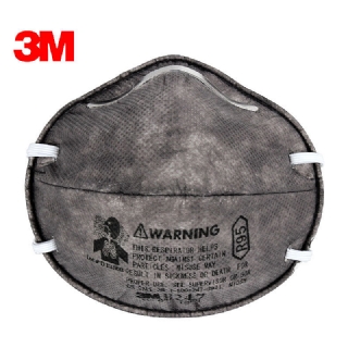 3M8247活性炭口罩 有机蒸汽及异味防护口罩 R95喷漆防尘口罩