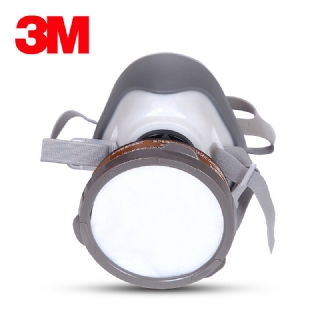 3M尘毒呼吸防护套装 1201喷漆化工防毒面具