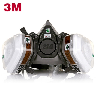 3M620P尘毒面具七件套 6200喷漆防毒面罩