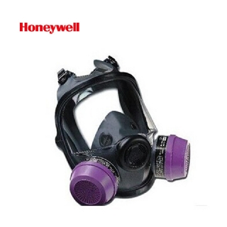 霍尼韦尔54001全面罩 双滤盒橡胶防毒面具