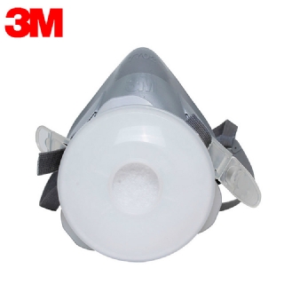 3M 7702硅胶防毒面具 喷漆专用防尘防毒面罩